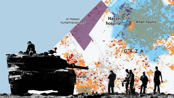 The Israel-Hamas war in maps: latest updates
