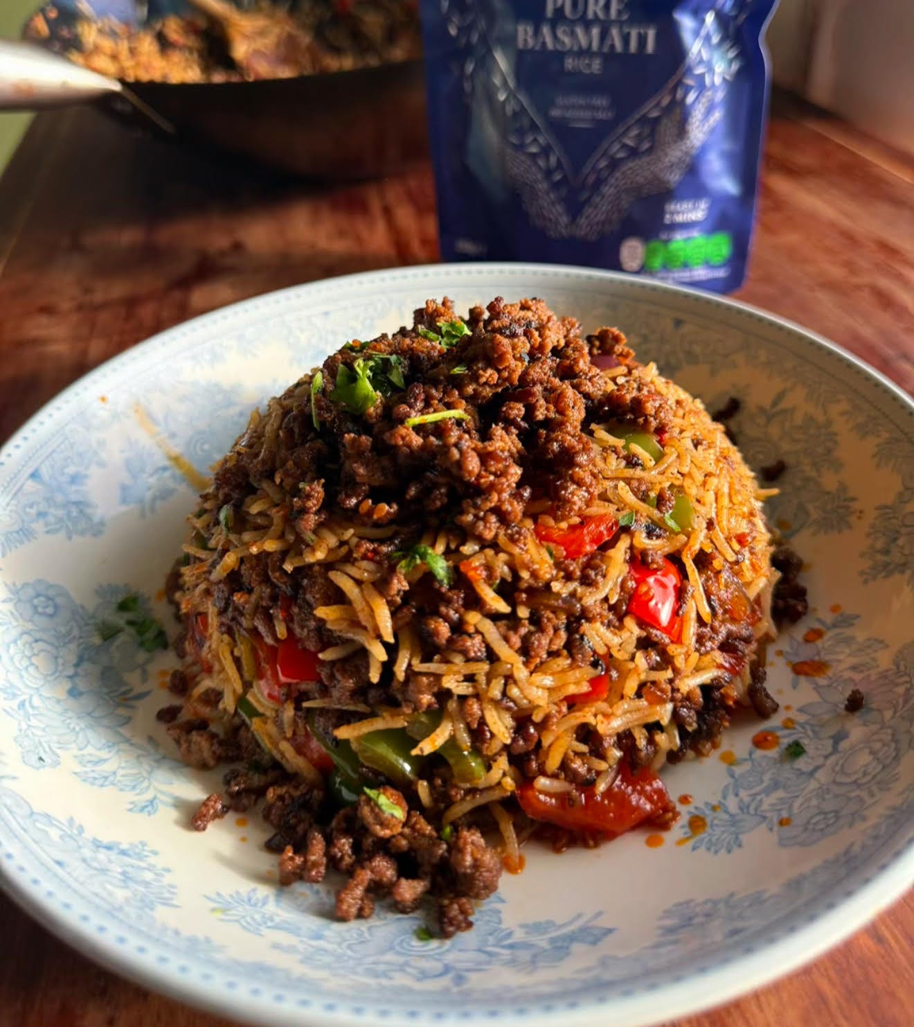 Crispy Chilli Beef Fried Rice - by Lelolemons 🍋