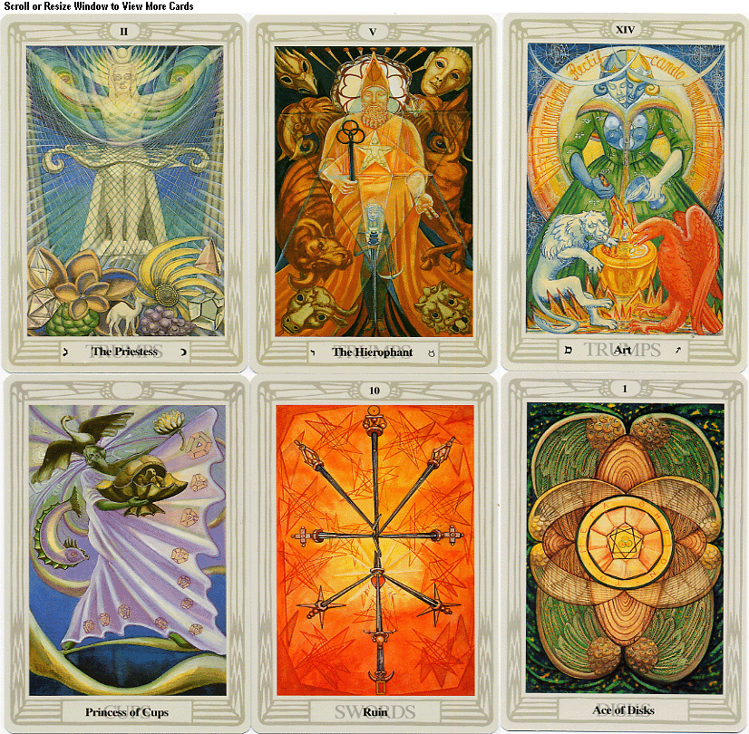 The Thoth Tarot Deck Designed by Famed Occultist Aleister Crowley | Open  Culture