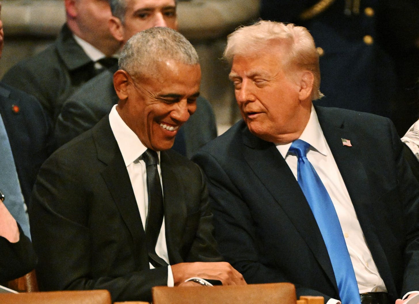 Trump says he and Obama 'probably do' like each other Trump says he and Obama 'probably do' like each other