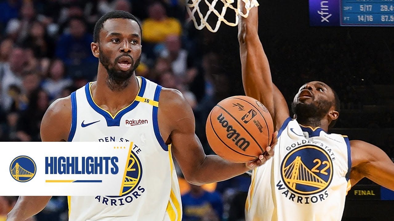 Andrew Wiggins Knocks Down 29 PTS in Warriors Home Opener vs. LAC