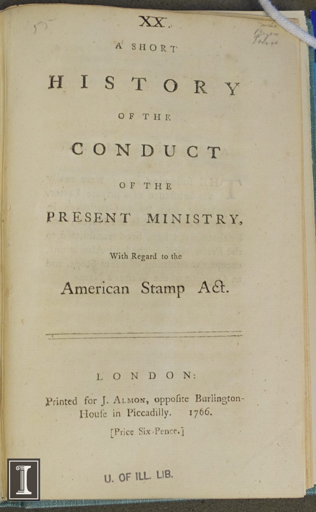 The Pamphlet: America's First Social Media | Rare Book and Manuscript  Library | University Library | Illinois