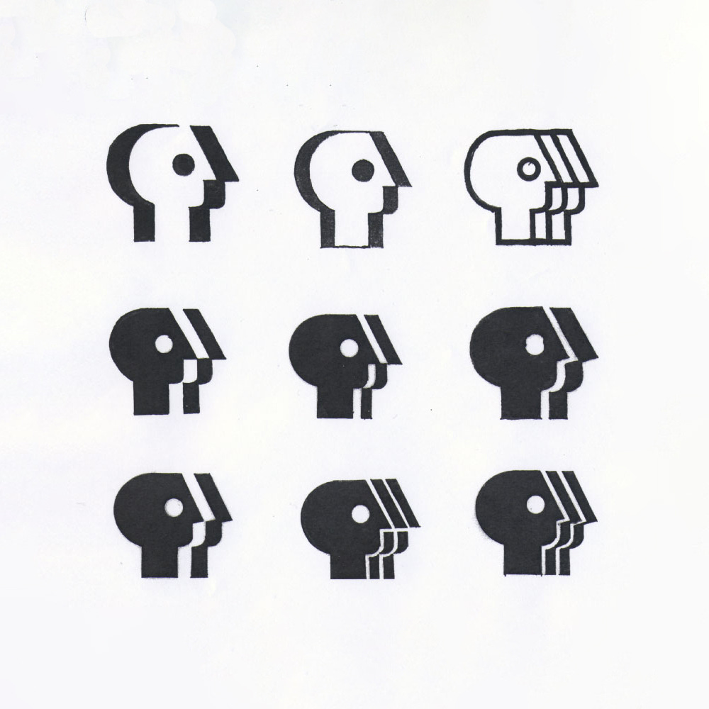 Chermayeff & Geismar’s logos for PBS 1984.