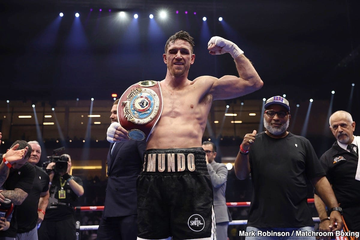 Image: Eddie Hearn Sounds Unsure on Callum Smith Taking Benavidez Fight