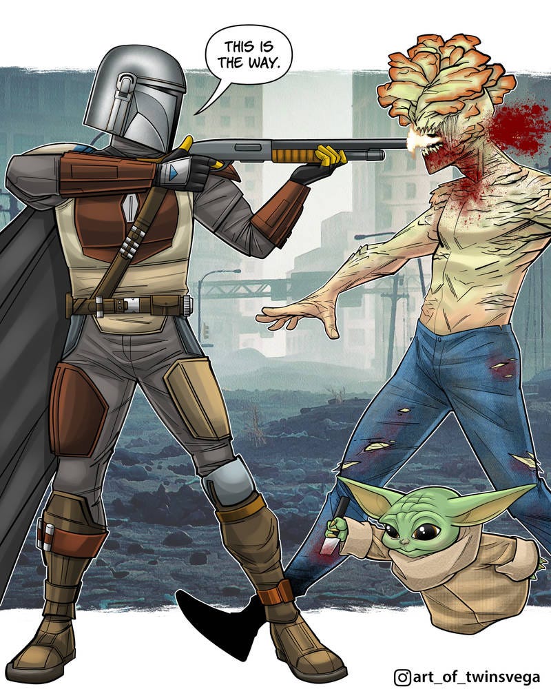 The Mandalorian x The Last of Us by Twinsvega on DeviantArt