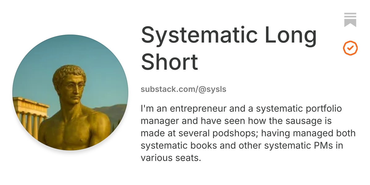 Systematic Long Short | Substack