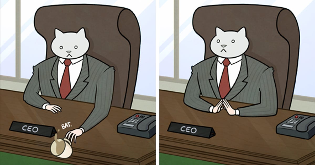 How Your Office Would Look If Your Boss Was A Cat | Bored Panda