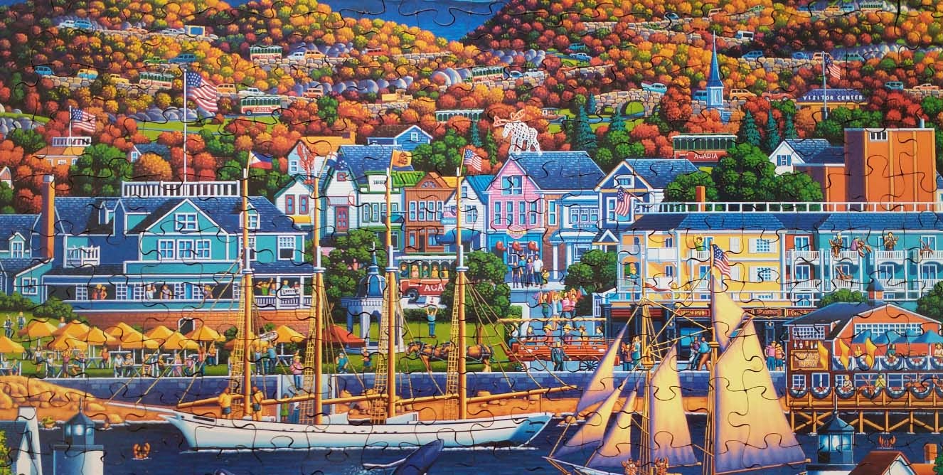 Dowdle Acadia Wooden Jigsaw Puzzle