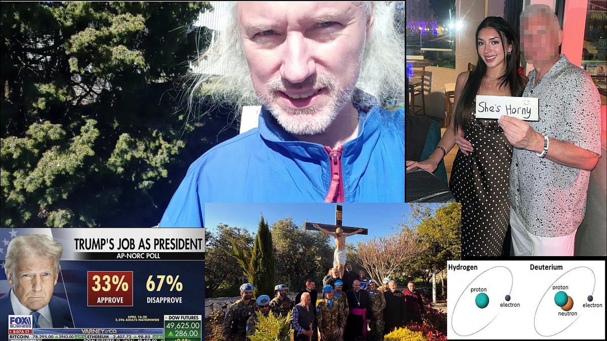 Deuterium in supplements. Sugerdaddy antiterrorist babe. Trump saved AI-women. SLPC & White Power