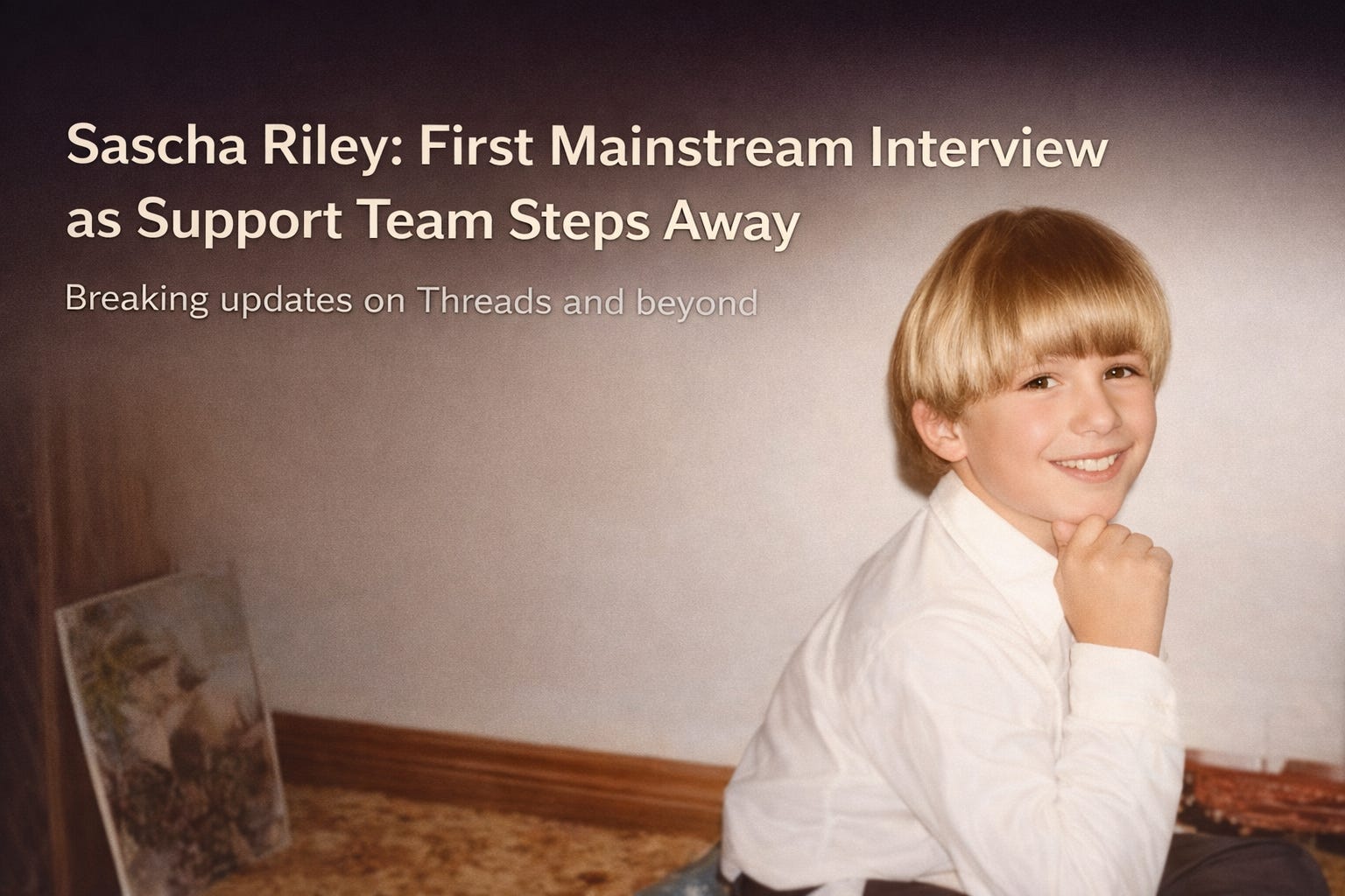 Sascha Riley Announces First Mainstream Interview as Support Team Steps ...