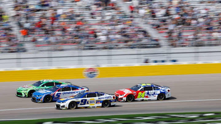 With a triple top-10, Hendrick Motorsports has found some speed in the first mile-and-a-half race with the new Chevrolet body.