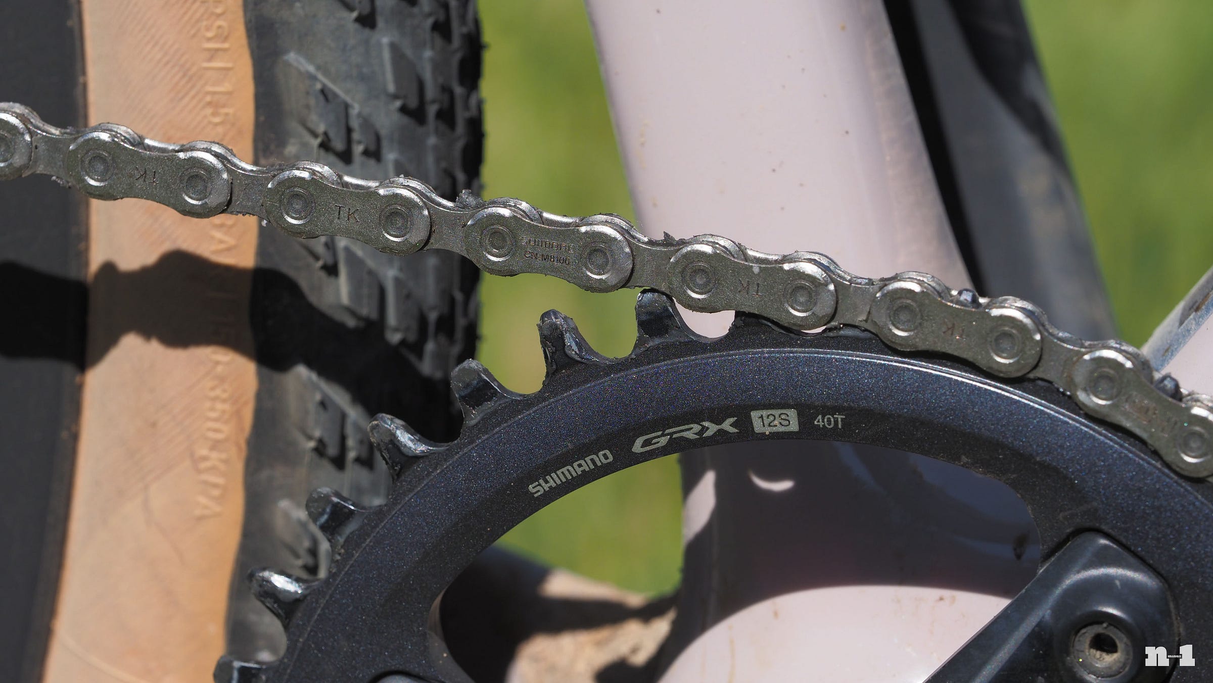 Shimano GRX Di2 1x chainring