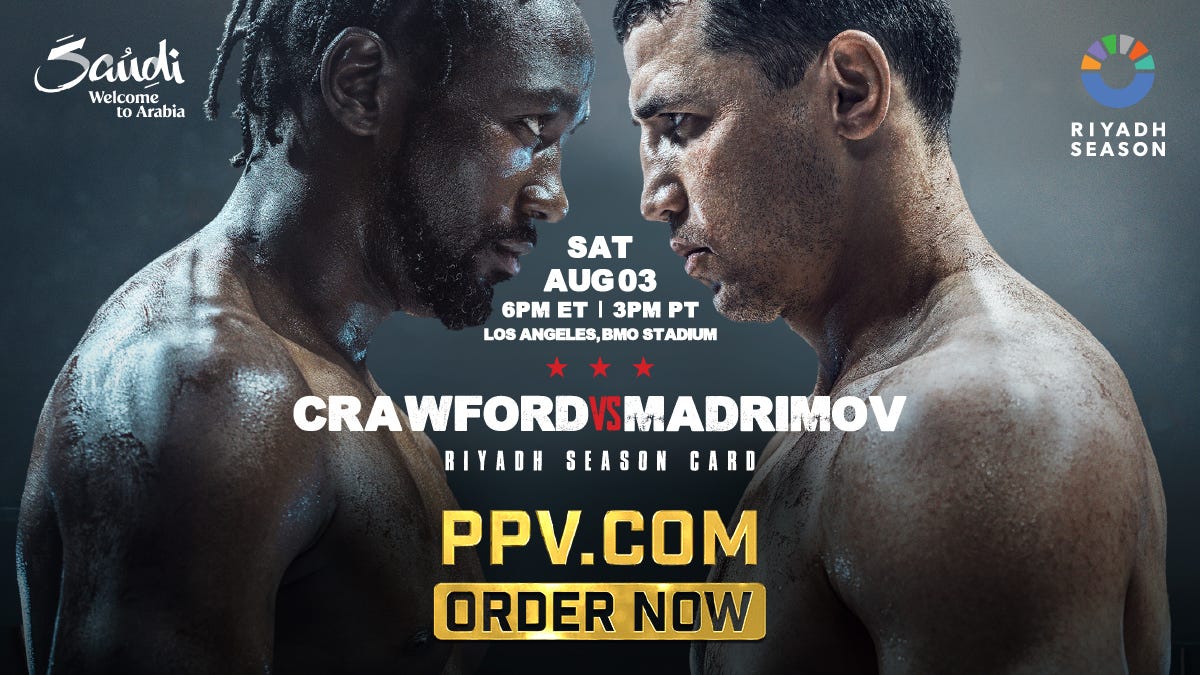 The updated daily fight schedule - by Dan Rafael