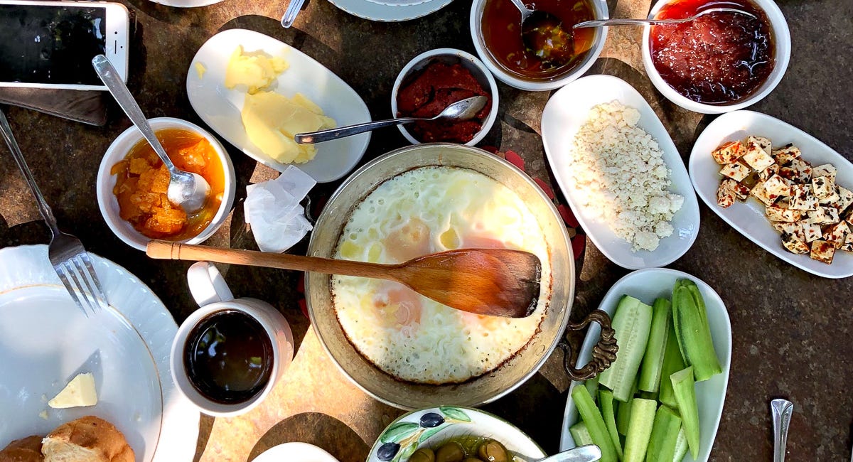 A very Turkish breakfast