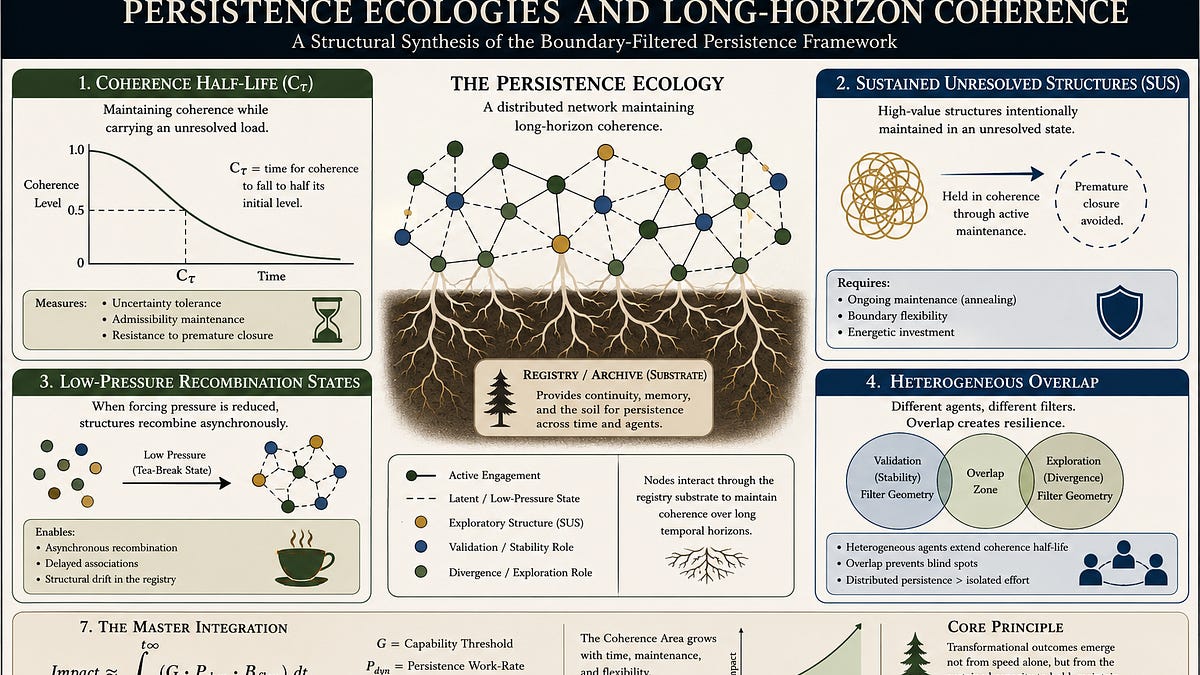 Phase 5 Summary Paper 6 Persistence Ecologies and Long-Horizon Coherence