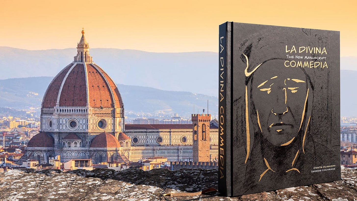 George Cochrane is finally back on Kickstarter with a groundbreaking fine press edition of Dante's Divine Comedy.