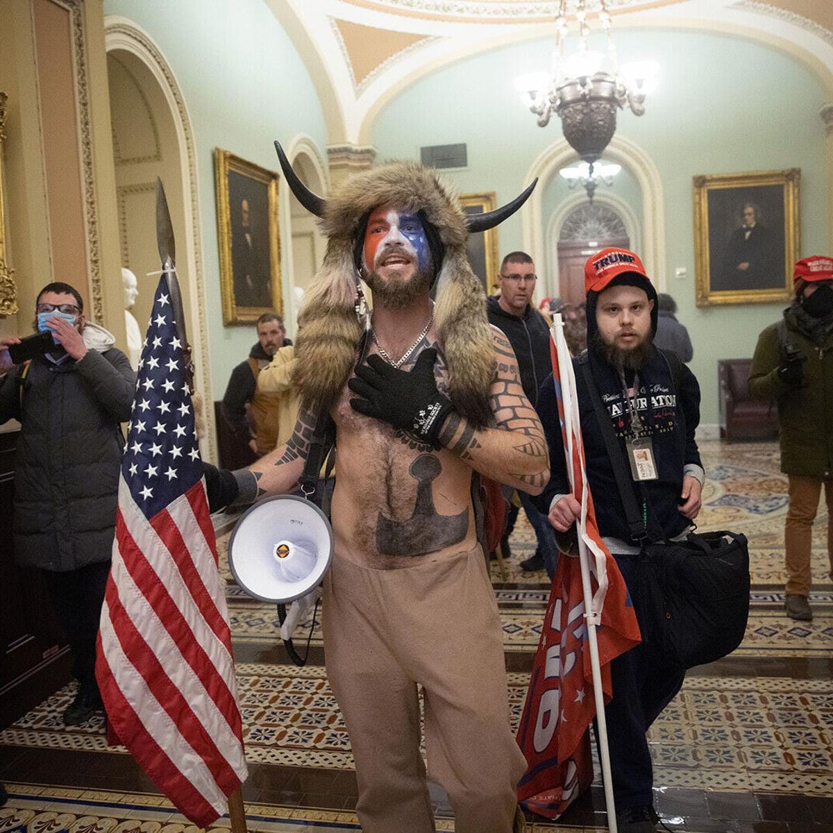 QAnon Shaman&#39; must remain in jail, judge rules | St. Louis News Headlines |  kmov.com