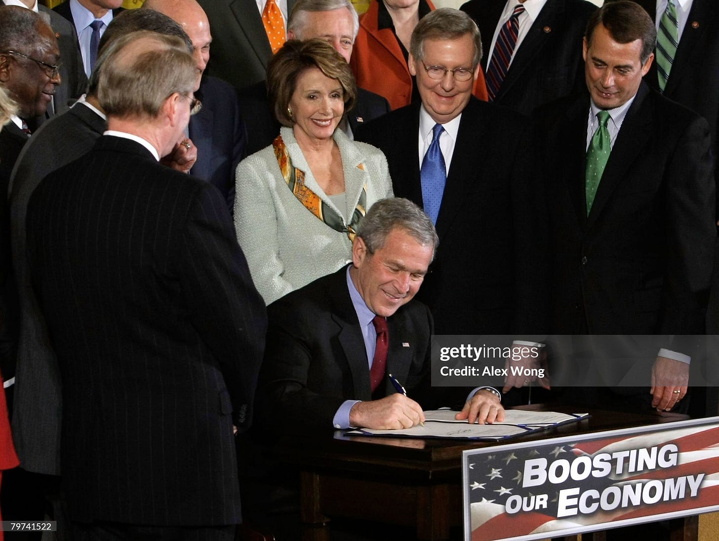 Bush Signs Economic Stimulus Act Of 2008
