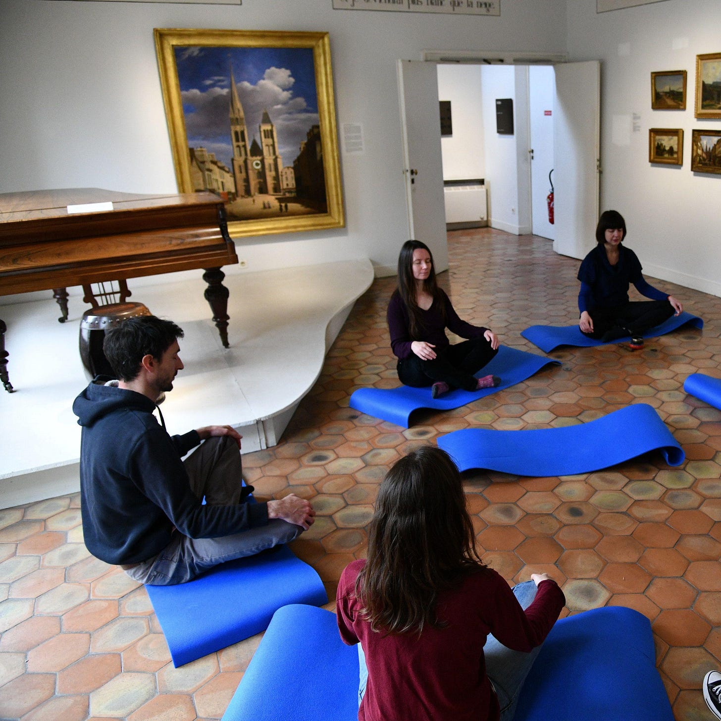Slow visite gratuite et méditation au musée