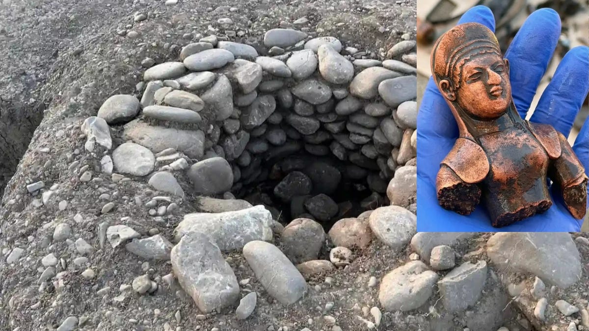 Foundation well at the ancient Etruscan city of Kainua. Credit: Museo Nazionale Etrusco di Marzabotto