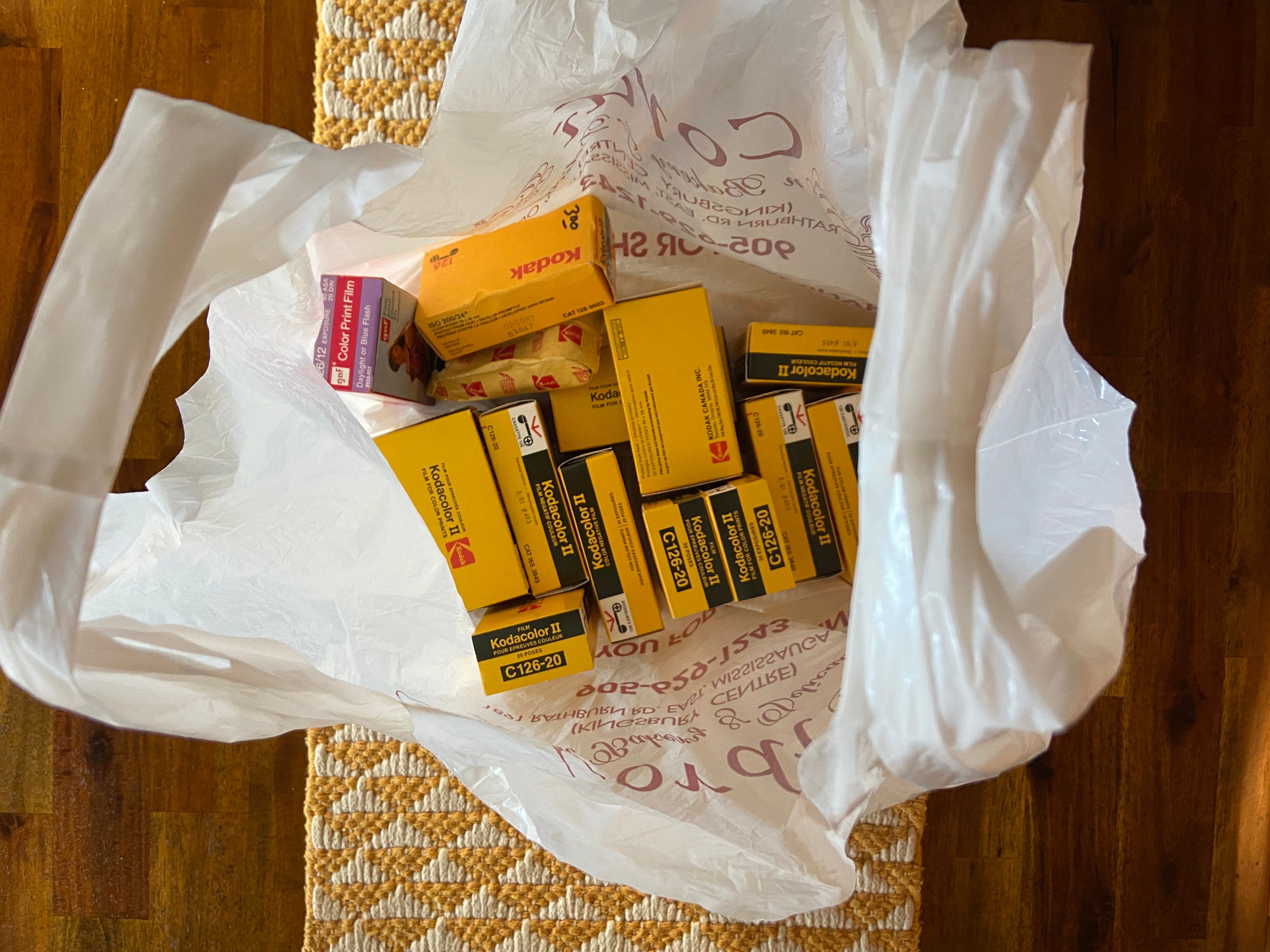 Photo Album: 10 frames on the Kodak Instamatic X-35