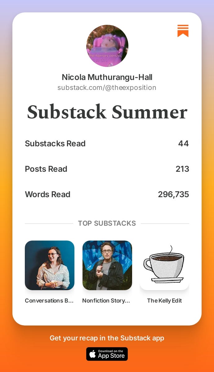 Substack Summer