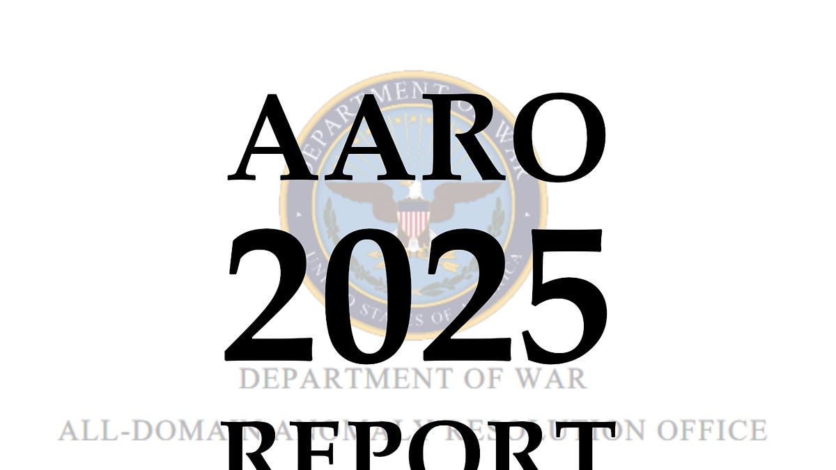 Pentagon UAP Office Reports 202 New Unresolved Sightings