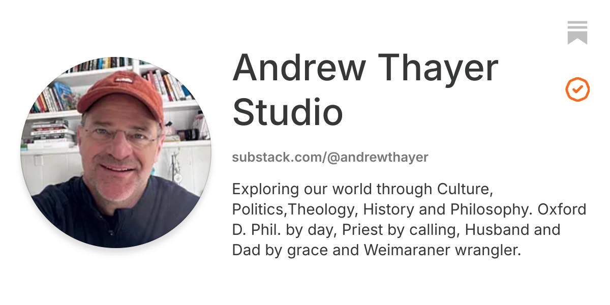 Andrew Thayer Studio | Substack