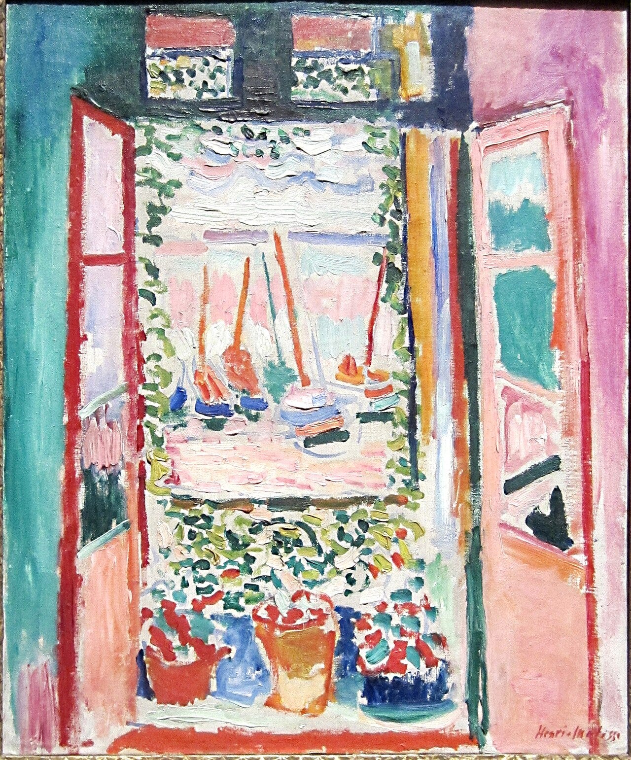 Henri Matisse, Open Window, Collioure, 1905 Henri Matisse, Open Window, Collioure, 1905