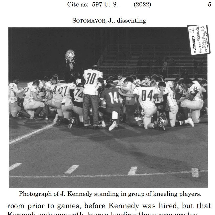 Screenshot of a page from Justice Sotomayor’s dissent. Screenshot of a page from Justice Sotomayor’s dissent.