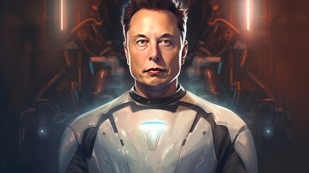 Robô de inteligencia artificial representando a empresa xAI. Inspirado em Elon Musk, Fundador e CEO da empresa e também da Tesla, SpaceX, dentre outras, e proprietário do Twitter. Robô de inteligencia artificial representando a empresa xAI. Inspirado em Elon Musk, Fundador e CEO da empresa e também da Tesla, SpaceX, dentre outras, e proprietário do Twitter.