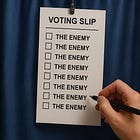 We can't vote our way out of this...