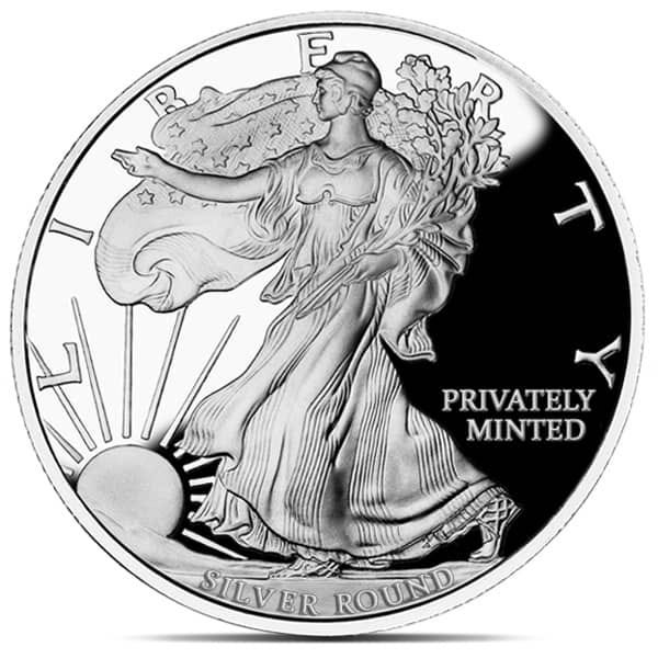 Walking Liberty Silver Round — Money Metals Exchange