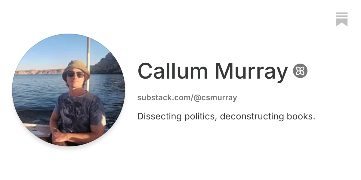 Callum Murray | Substack