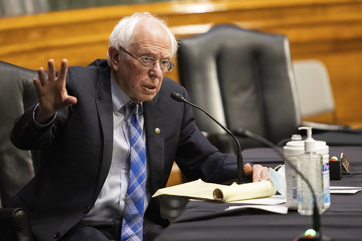 Bernie Sanders blasts California recall drive