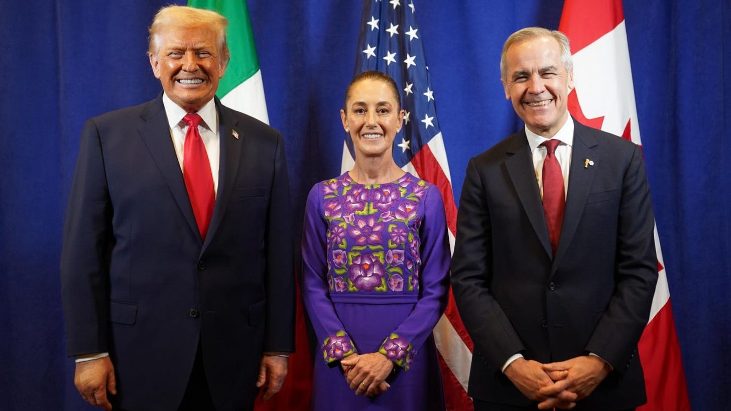 Sheinbaum y Trump sonríen en su primera “pequeña” reunión. La presidenta de México dijo que fue “excelente” | CNN Sheinbaum y Trump sonríen en su primera “pequeña” reunión. La presidenta de México dijo que fue “excelente” | CNN