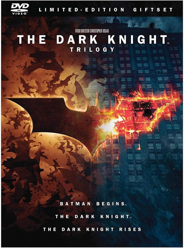 Amazon.com: The Dark Knight Trilogy (Batman Begins / The Dark Knight / The Dark Knight Rises) : Christian Bale, Michael Caine, Gary Oldman, Morgan Freeman, Katie Holmes, Maggie Gyllenhaal, Anne Hathaway, Christopher Amazon.com: The Dark Knight Trilogy (Batman Begins / The Dark Knight / The Dark Knight Rises) : Christian Bale, Michael Caine, Gary Oldman, Morgan Freeman, Katie Holmes, Maggie Gyllenhaal, Anne Hathaway, Christopher