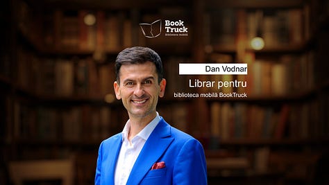 Librar pentru BookTruck la librăria Bookstory