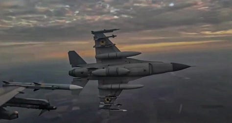 Ukrainian F-16s