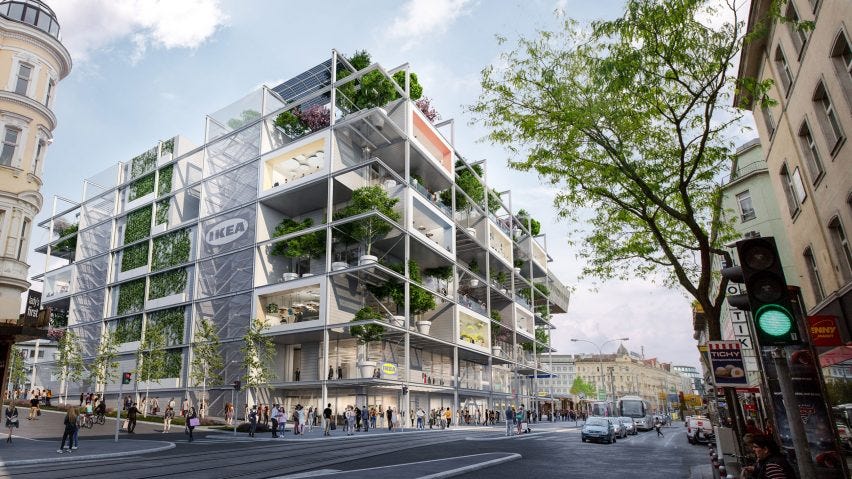 IKEA Vienna Westbahnhof by Querkraft Architekten for IKEA