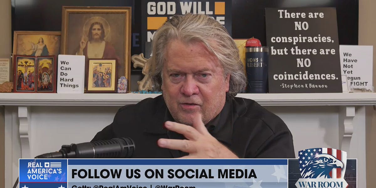 Bannon, Navarro, and JD Vance in Prison?