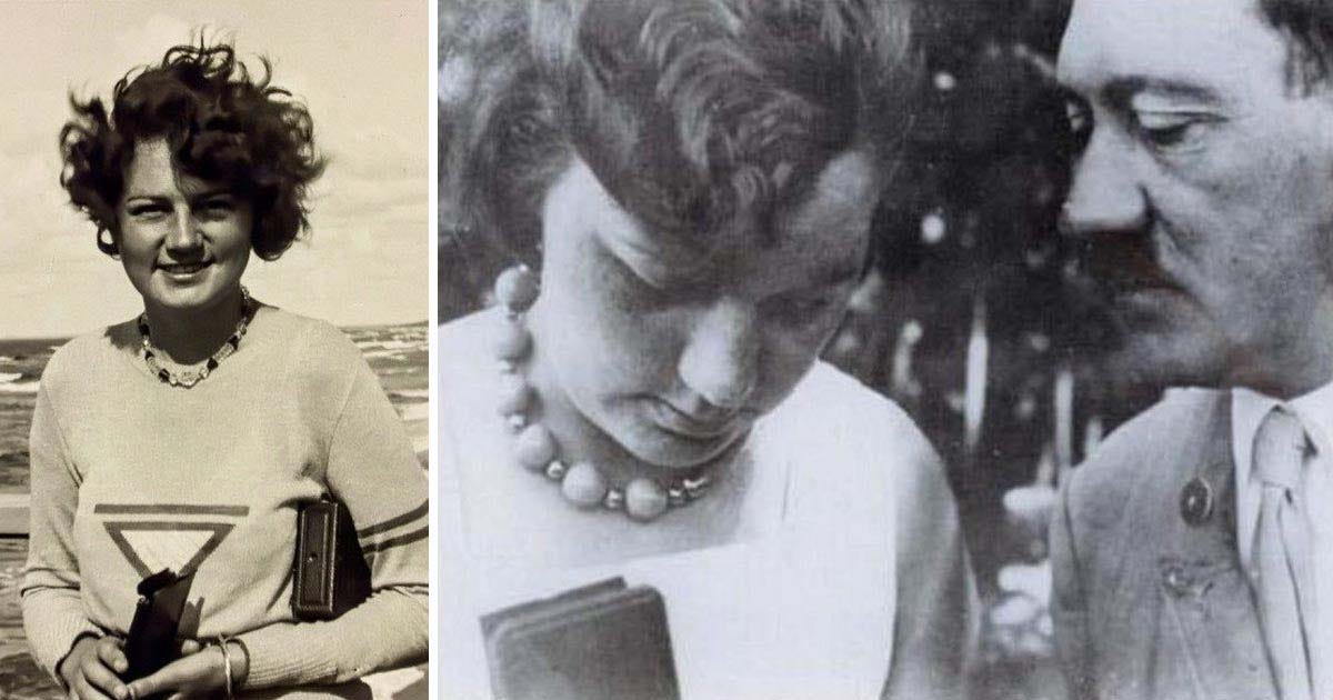 Adolf Hitler and his niece, Geli Raubal. Adolf Hitler and his niece, Geli Raubal.