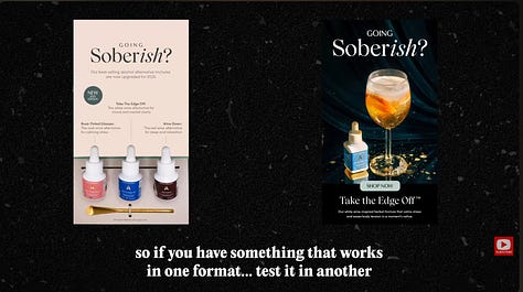 A few screenshots from the video from Dara for your reference