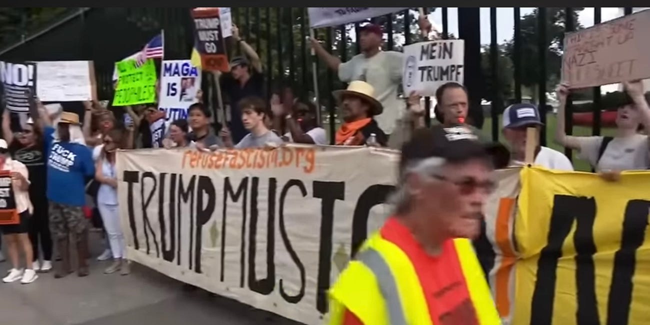 DC Rallies in Protest: 'Trump Must Go Now!'