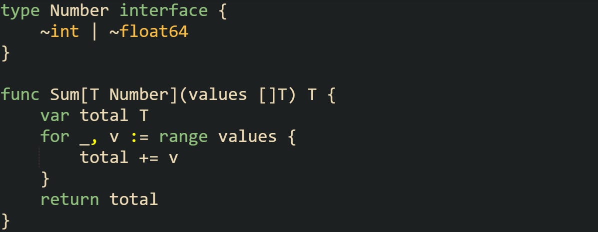 Go Type Parameters and Runtime Behavior