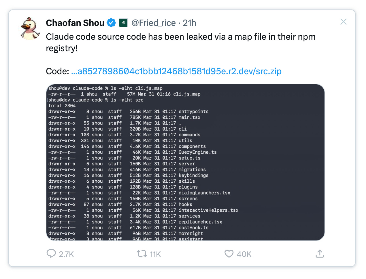Internal Code Names Claude Code’s Real Moat Probably Isn’t the Model