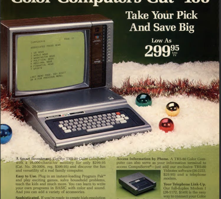 Radio Shack TRS-80 Color Computers