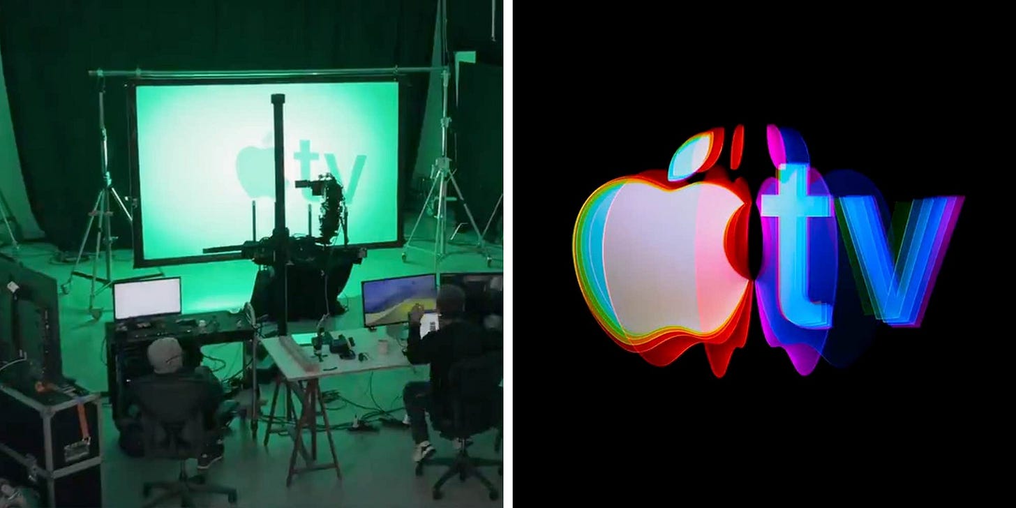 Biggest middle finger to Coca-Cola": Apple TV's new intro was made entirely  in-camera. Fans noticed
