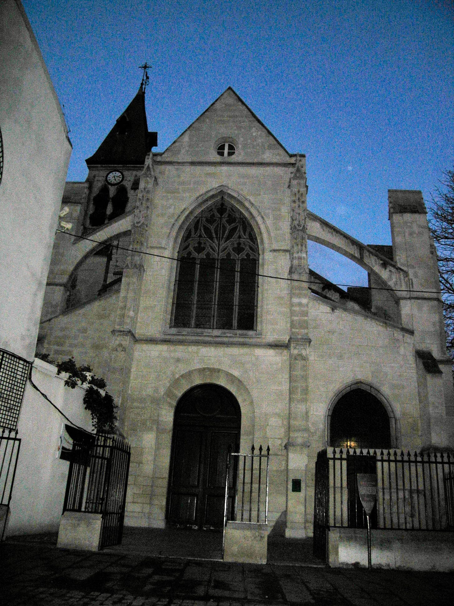 stone cathedral in Paris