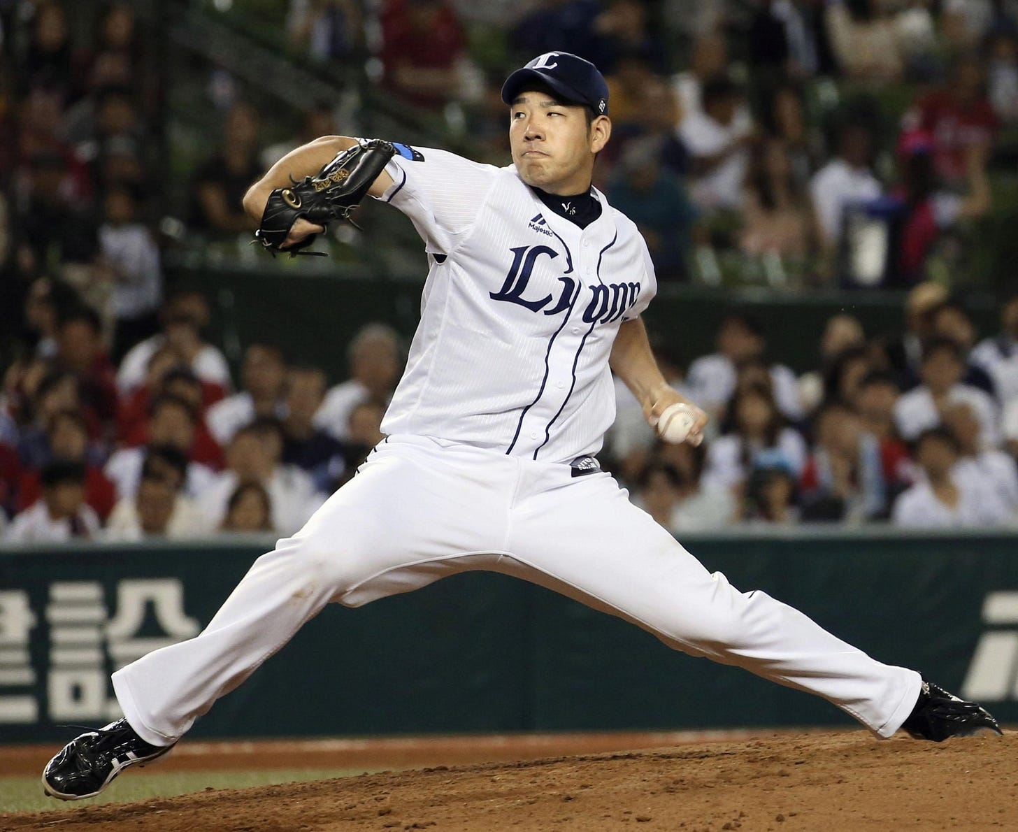 Yusei Kikuchi went 14-4 for the Seibu Lions in 2018. | KYODO